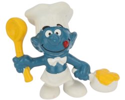 Smulsmurf met pollepel - 20073 - Schleich smurf