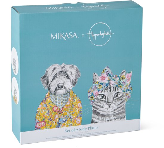 Mikasa Tipperleyhill Tazza In Porcellana Con Stampa Di Gatti Tazza In Porcellana Fine Da 380 Ml Con Dettagli In Oro Vero Tazza Di Fantasia Per Te E 96118268
