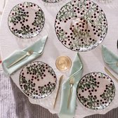 Bol.com Karaca Berry – 7-delige Dessertset – Glas – Taartstandaard en Dessertborden aanbieding