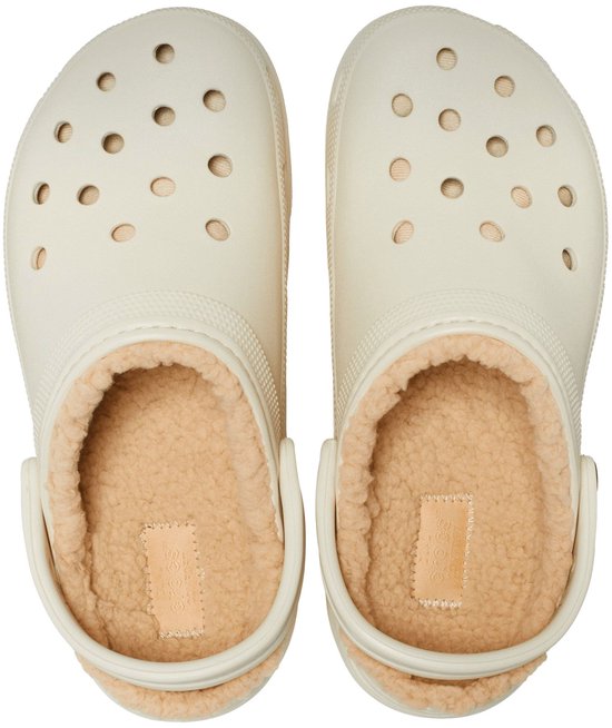 Sabots Crocs Classic Platform Lined Beige EU 39-40 Femme