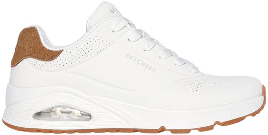 Skechers Uno - Suited On Air - Heren Sneakers - Wit