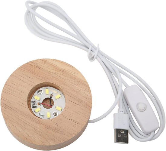 Lichtsokkel, led-verlichting display basis, Crystal Stand Base, LED Light Base met USB-kabel kristal-hout verlichte basisstandaard voor kristal -display-glas-kunstsokkel en huishoudtextiel Lichtsokkel, led-verlichting display basis, Crystal Stand Base, LED Light Base met USB-kabel kristal-hout verlichte basisstandaard voor kristal -display-glas-kunstsokkel en huishoudtextiel