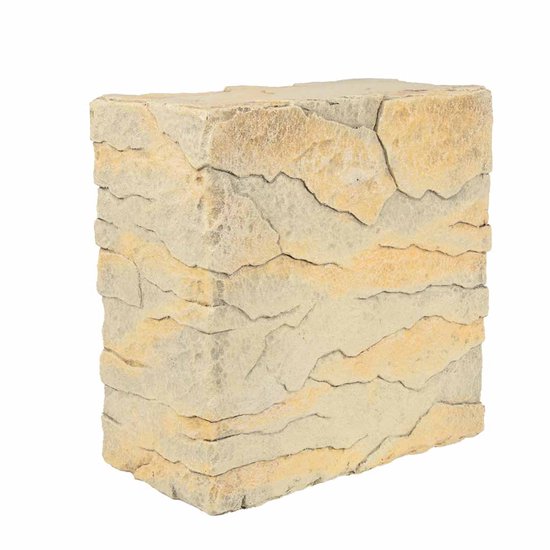 Bloc de construction Combo Rock 1 18,5x9x18cm beige