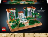 Jardin d'icônes LEGO avec fontaine - 10359