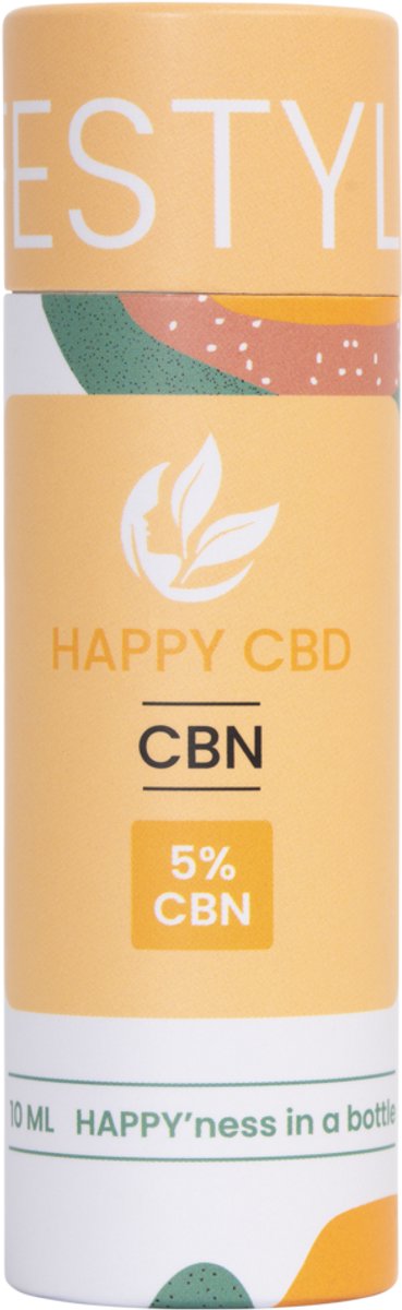Happy CBD CBN olie 5% - 10 ml