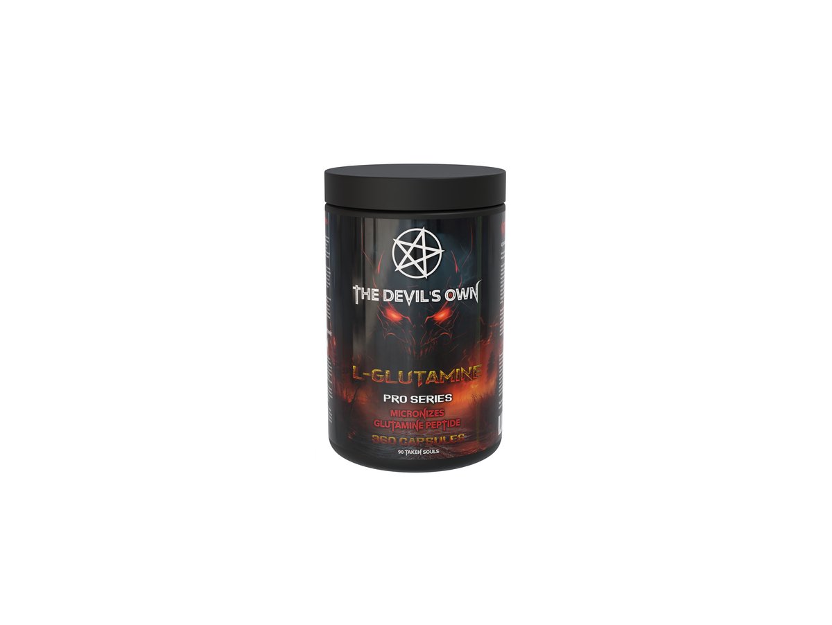 Goedkoopste The Devil's Own | Glutamine capsules | Unflavored | 360caps 90 servings | Supplement | Bouwstenen | Bouwstoffen | Eiwitten | Nutriworld