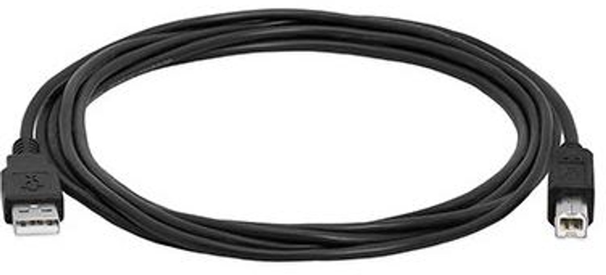 Hamlet XCU2AM-BM30 USB-kabel USB 2.0 3 m USB A USB B Zwart