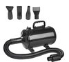 Professionele Hondenfohn - Waterblazer voor Honden - Hondenfohn met 3 Opzetstukken - 2800W Verstelbaar Vermogen - Zwart