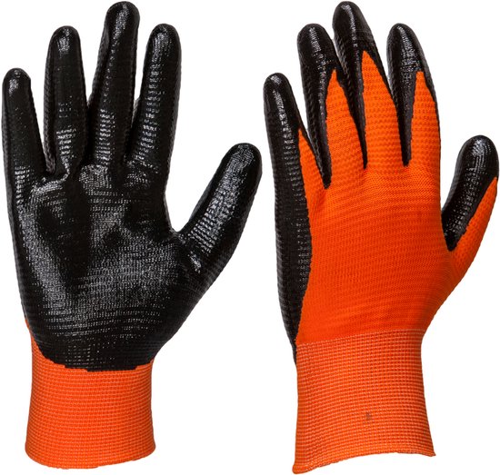 Recalma Tuinhandschoenen - Werkhandschoenen Tuin Oranje - Tuin Handschoenen Maximale Bescherming - Stevige Grip & Comfortabel - Maat XL