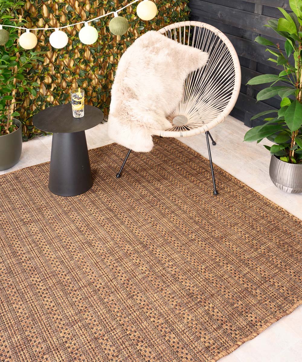 Buitenkleed - Horizon Beach beige/bruin 120x170 cm
