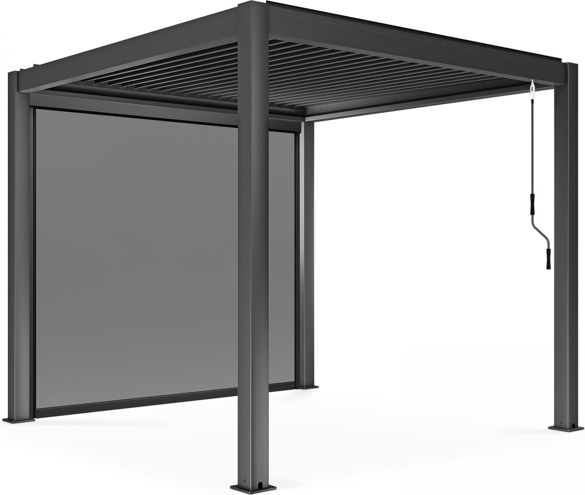 Oviala - Bioklimatische pergola van 3x3m en 1 luifel van 266 x 234m - Athenes