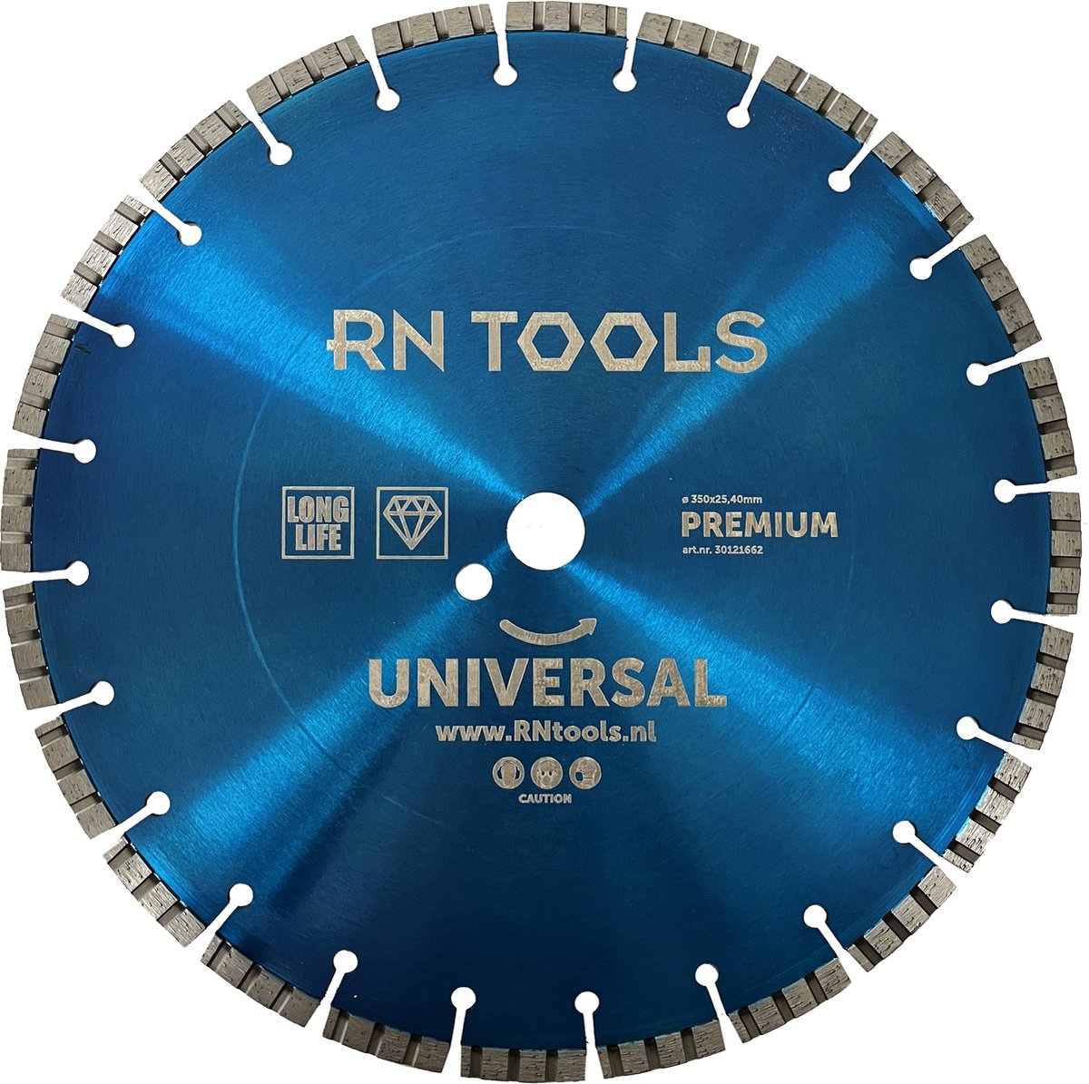 RNtools Diamantschijf 350 mm - Diamantzaagblad voor de Bandenzaag - Beton, Steen & Klinkers