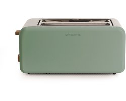 CREATE - Sleuven Broodrooster - Voor Brede Plakken - 6 niveaus - Functies - 1500W - TOAST RETRO XL