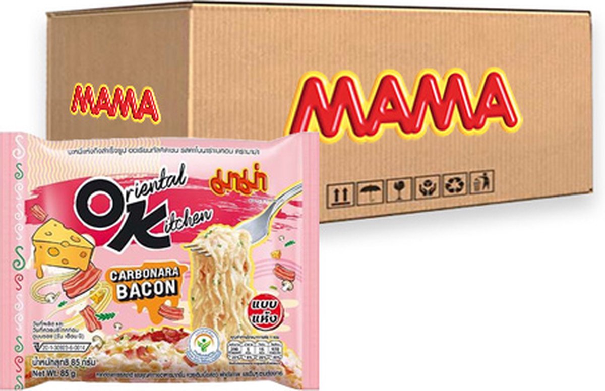 Mama - Instant Noedels Carbonara - 20 stuks