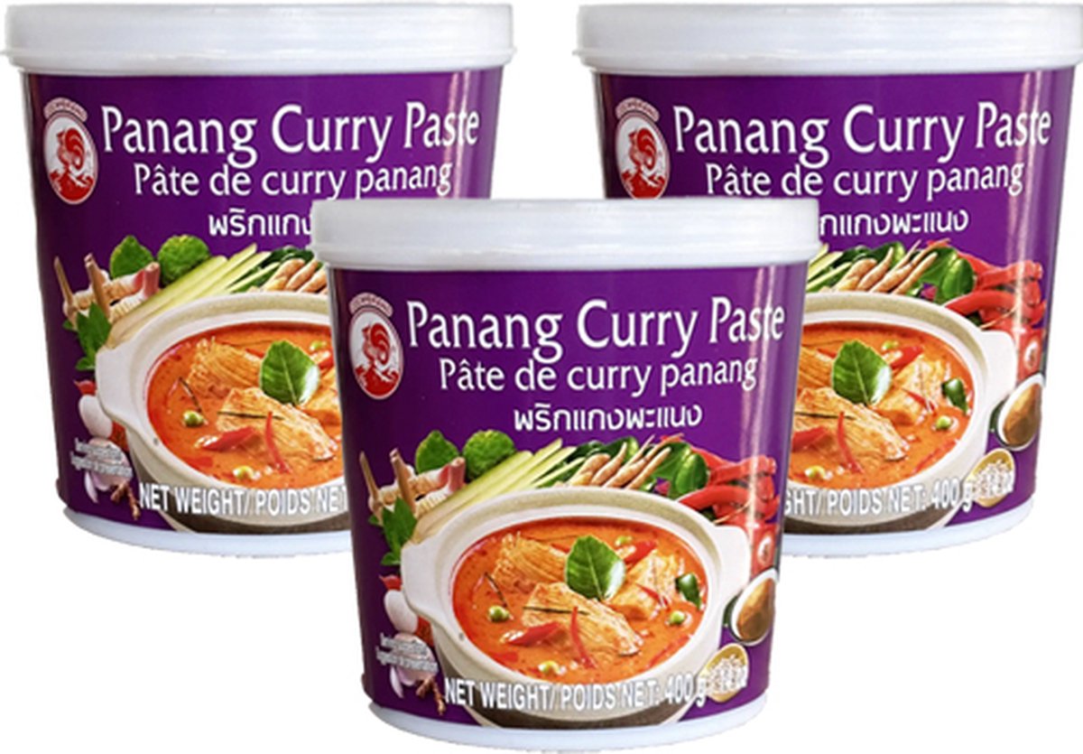 Cock Brand - Panang Currypasta - 3x 400g