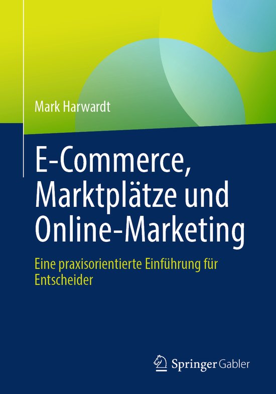 E-Commerce, Marktplätze und Online-Marketing - cover