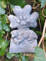 TNSLAND Honden engel herdenkingsstandbeeld grafsteen TNSLAND Honden engel herdenkingsstandbeeld grafsteen