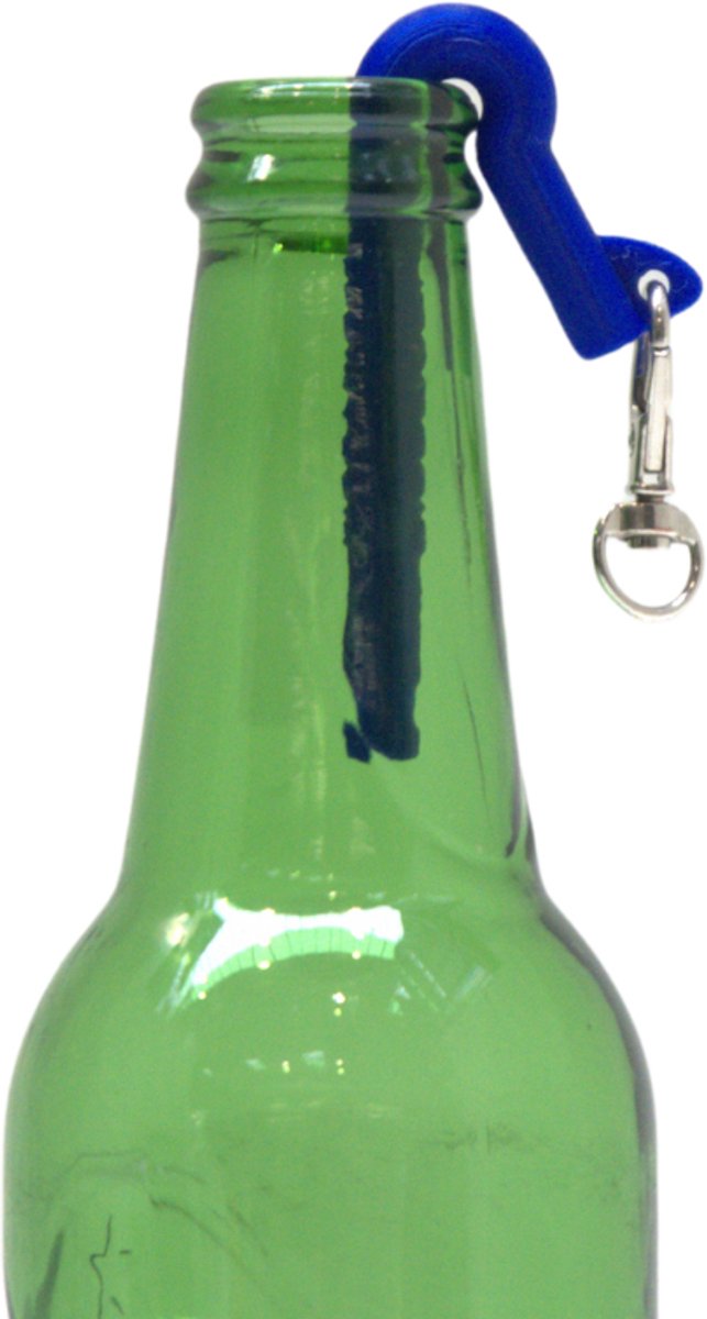 RietCycle Donkerblauw - Sleutelhanger - Bier Adten - Herbruikbare Riet