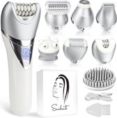 Bol.com Sansbeauté® 7 in 1 Ladyshaves voor Vrouwen - Gezicht - Oksels - Benen - Epilator - Trimmer voor Vrouwen & Dames - Bikini... aanbieding