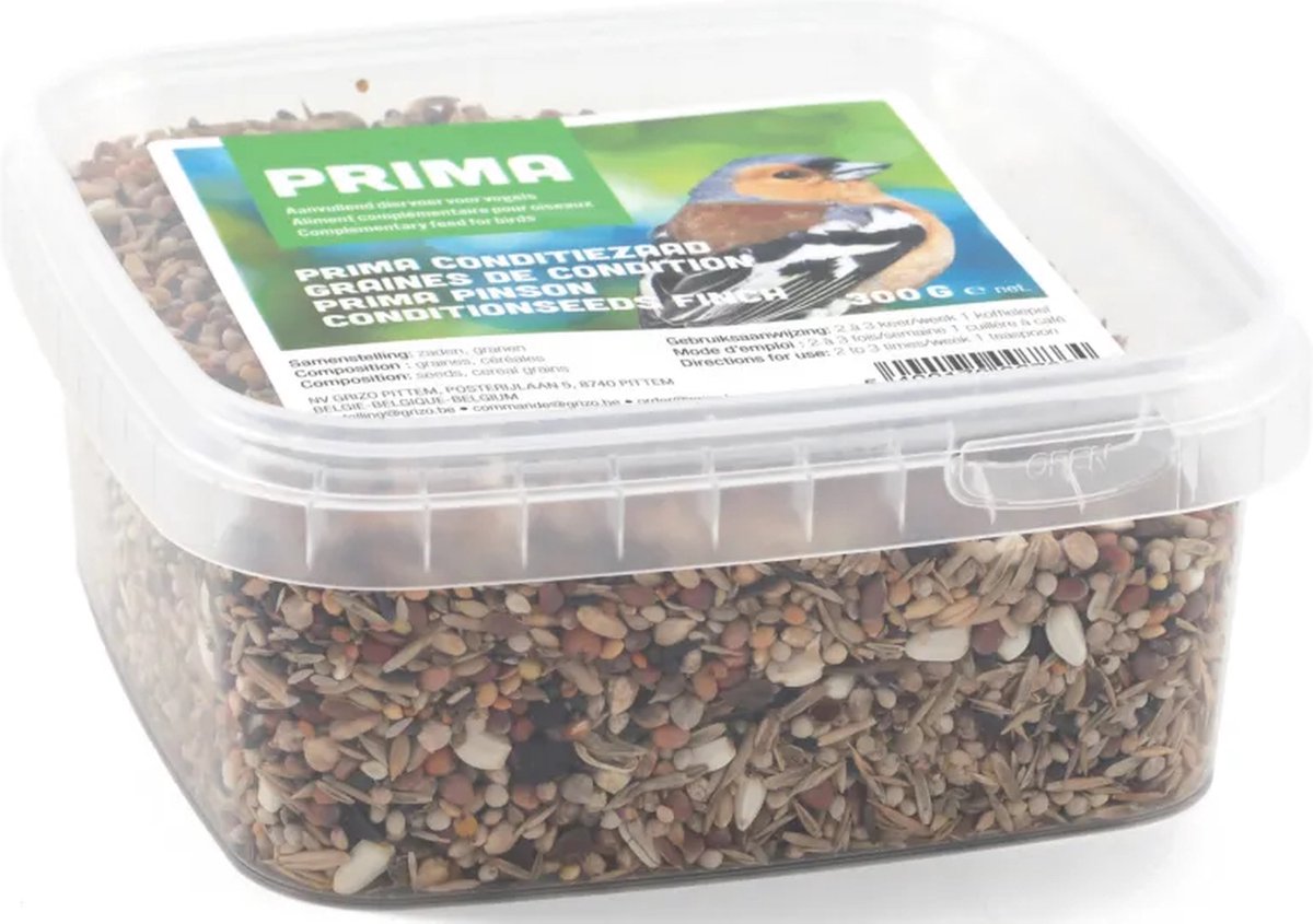 Prima- Conditiezaad- Boekvinken- Botvinken- Conditie gezondheidszaads- bak 300 gram