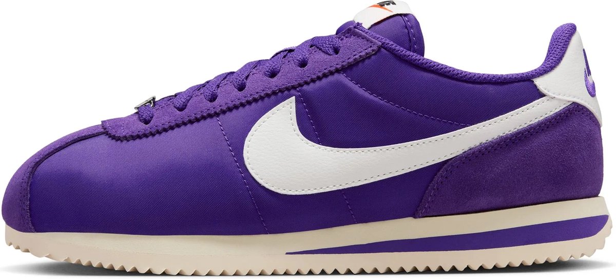 Nike Cortez Textile Purple White Sneakers Heren Doos Zonder Deksel