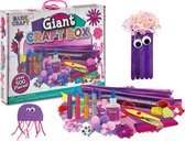 Grafix XXL Craft pour filles - plus de 500 pièces - Forfait Hobby - Boîte artisanale | Dans un coffret de rangement pratique