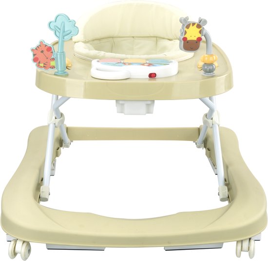 Topmark Lexi 2-in-1 Loopstoeltje en Duwwagen - Pistache