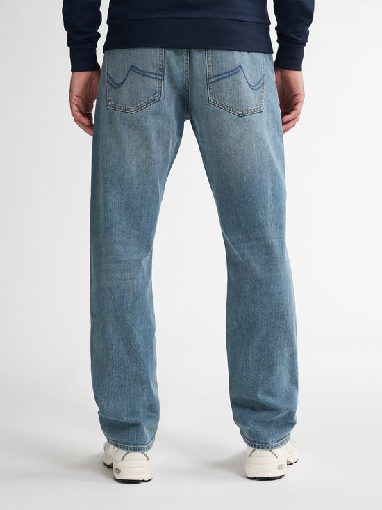 Petrol Industries - Jeans ample Lewis pour homme Reefview - Blauw - Taille W36L32