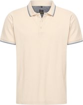 Mario Russo Polo shirt Edward - Polo Shirt Heren - Poloshirts heren - Katoen - Licht Beige