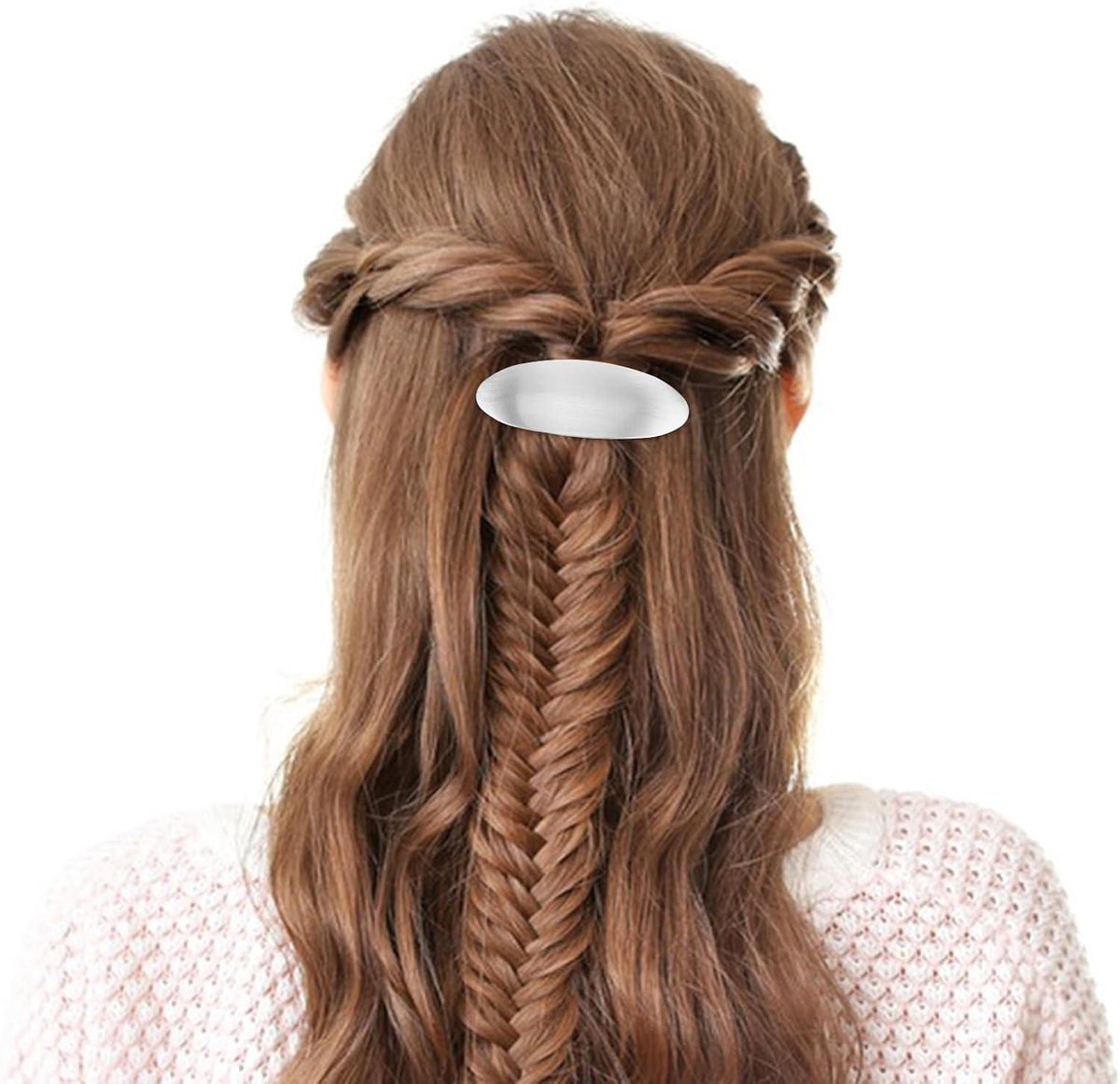 Victoriaanse bronzen haarclip, steampunk haarclip als vintage verjaardagscadeau, gouden sterrenhaarclip, middeleeuwse paassieraden - België