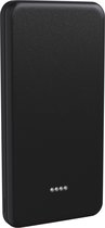 Nuvance Powerbank 10000 mAh - Snellader - Usb, Usb-C & Micro Usb - Universeel voor Smartphones, Tablets & Gadgets - Reis Powerbanks - Zwart