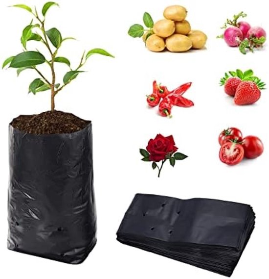 10 Stuks Luchtpotten Voor Planten, Gecontroleerde Wortelpot Verdikte PVC Ademende Lucht Snoeipot Snelle Wortelgroei Container Bonsai Transplantatie Gereedschap