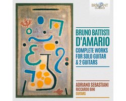 Adriano Sebastiani & Riccardo Bini - D'amario: Complete Works For Solo Guitar Solo & 2 Guitars (CD)