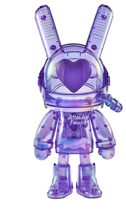 DOO Lab - ROBBi - Lavender 100% - Art Toy - Collectible Designer Toy- Tanabata & Valentijnsdag - Paars - 7cm