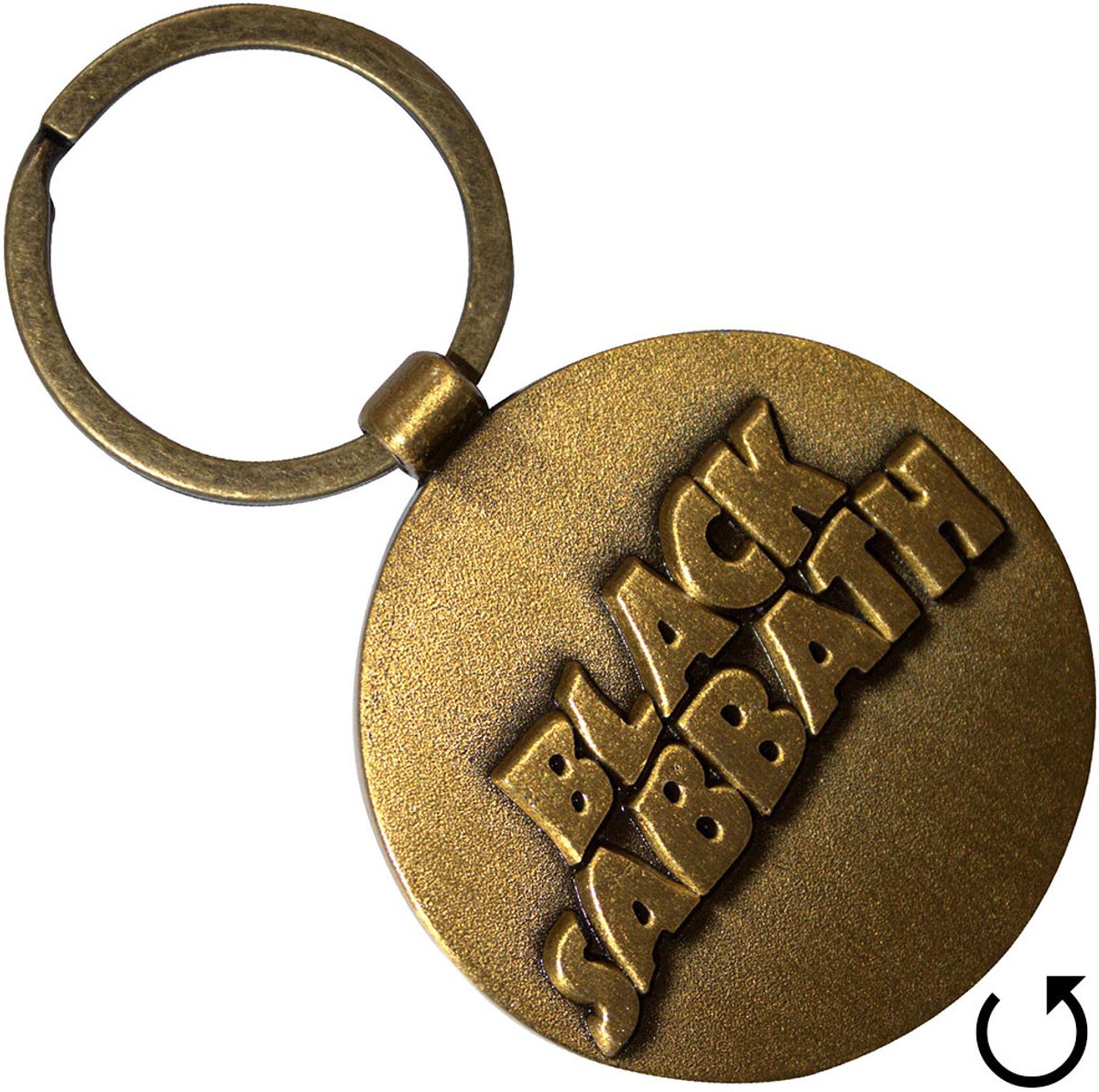 Black Sabbath - 3D Wavy Logo - Sleutelhanger - Ozzy Osbourne
