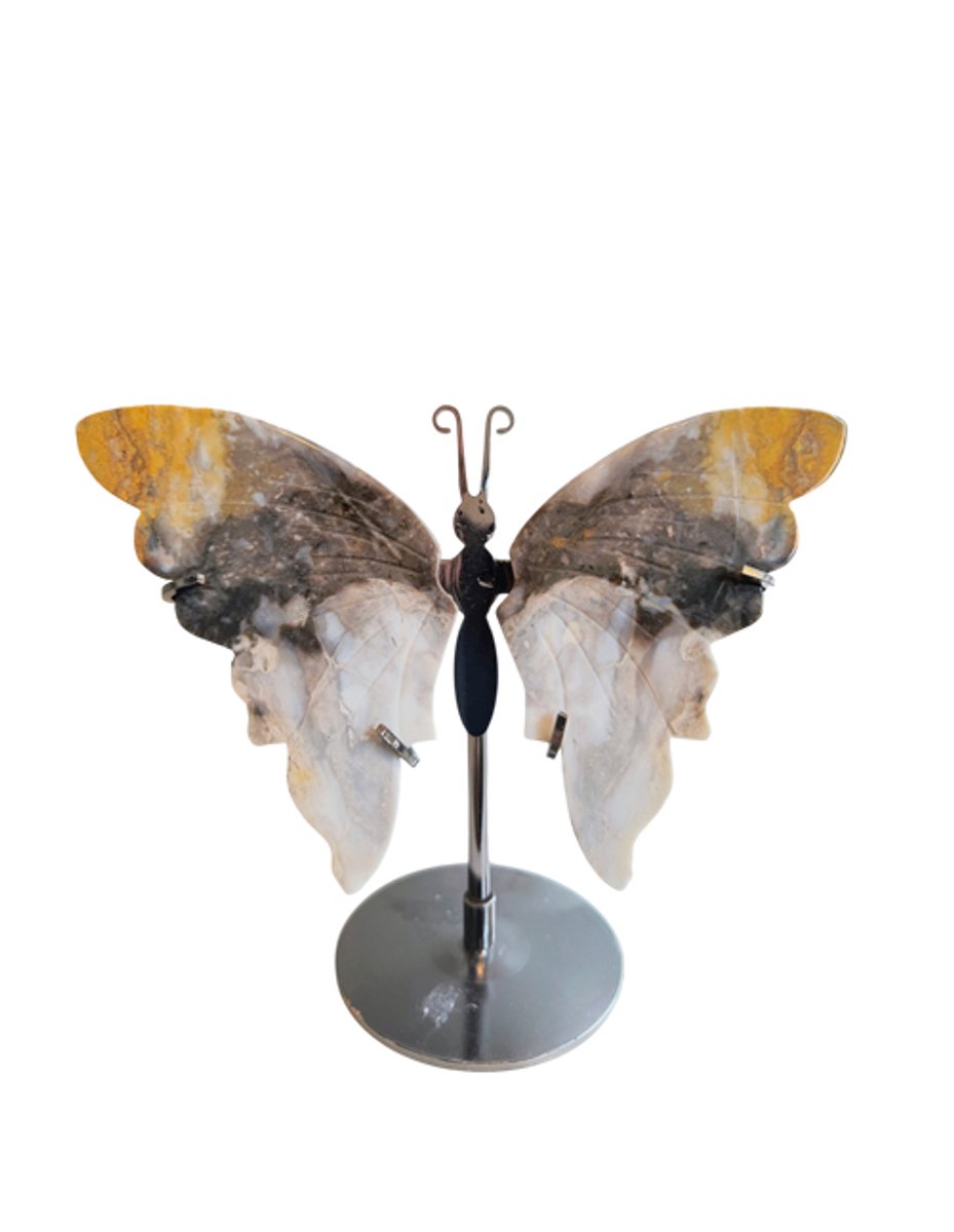 Stones & Bones® Bumblebee Jaspis vlinder