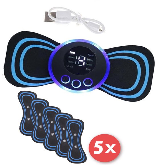 Massage Apparaat-Nek Massage-apparaat rug spierpijn verlichting gereedschap schouder en been lichaamsmassage relax pad