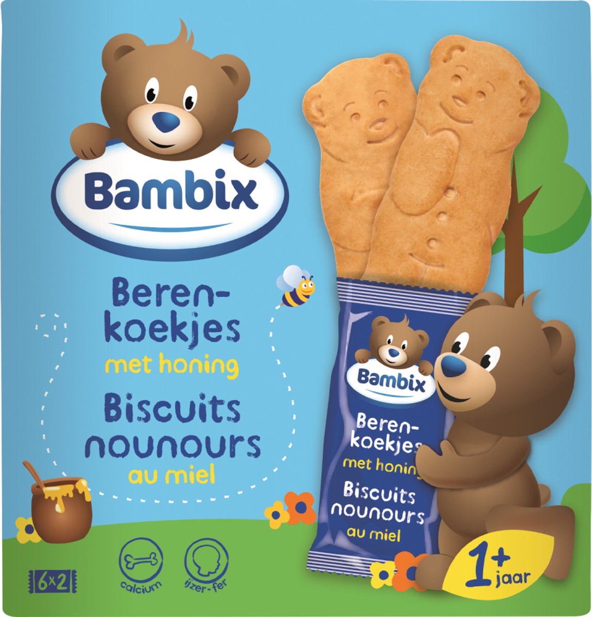 Bambix Berenkoekjes Met Honing 150GR