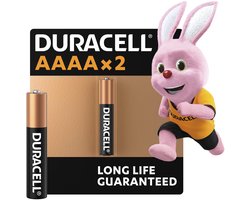 Duracell Specialty AAAA alkaline batterij - 1,5V, LR8D425 - 2 stuks