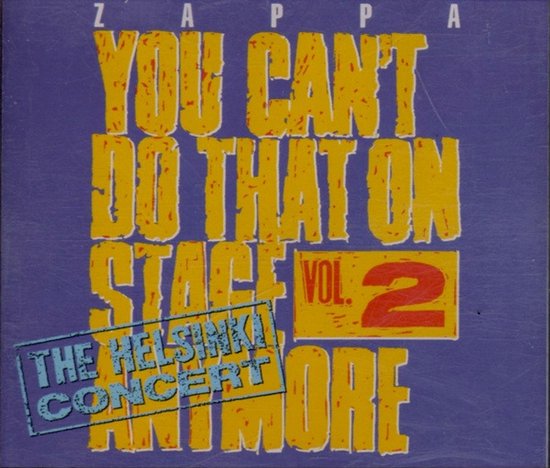 You Can't Do That Vol. 2, Frank Zappa, Good