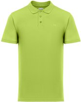 Milanoro - Elegante katoenen polo voor heren - Limoengroen - XXL