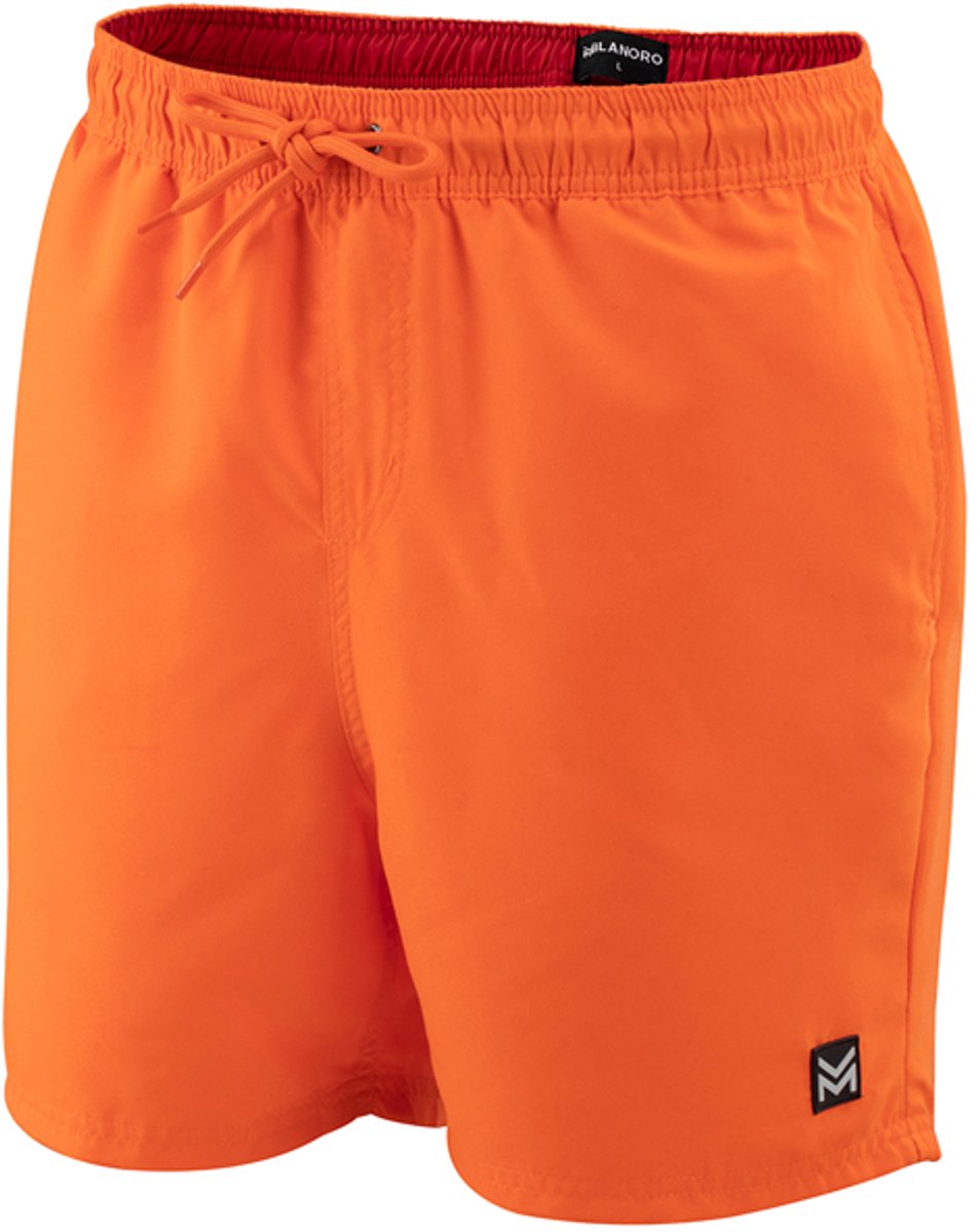 Milanoro - Lichte, comfortabele zwemshort - Oranje - XL