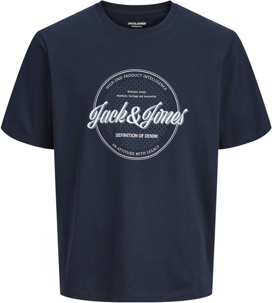 JACK&JONES - JJEDOVER DENIM TEE SS O-NECK SN - Hommes - T-shirts