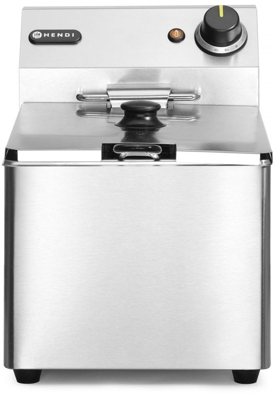 Hendi Friteuse 8 Liter - Kitchen Line - 230V / 3,5kW - 26,5x43x(H)34,5cm