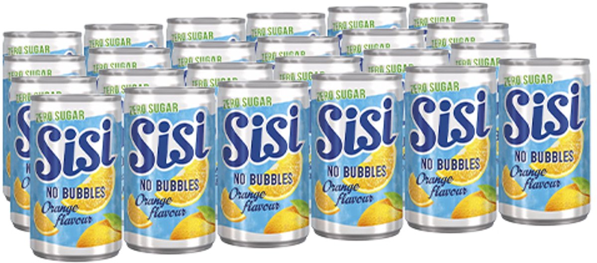 Sisi - No Bubbles Orange Zero - 24x 150ml