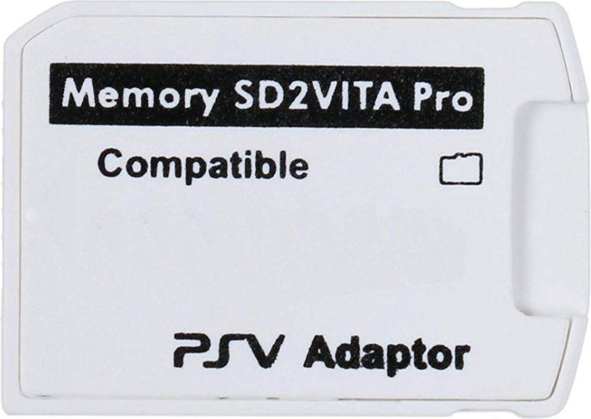 PS Vita MicroSD Adapter - SD2Vita V5.0 - Henkaku- Zwart