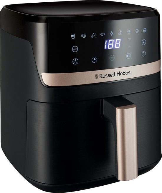 Russell Satisfry Airfryer 5.5L 1500W Zwart - Russell - €79,99