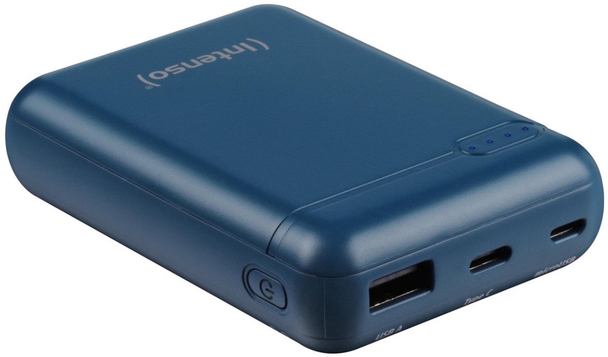 Intenso XS10000 Powerbank 10.000 mAh Blauw