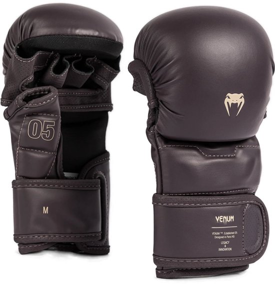 Venum Impact Evo Sparring MMA Handschoenen Chocolate - L / XL