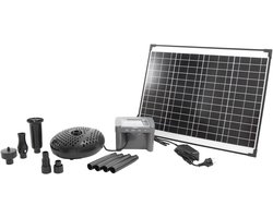 Ubbink - SolarMax 2500 - Fonteinpomp op zonne-energie - met eigen accu - vijverpomp
